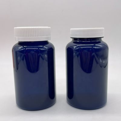 Adesivi per etichette a colori personalizzati PET Plastica 225ml 7.5oz Contenitore per medicinali con tappo