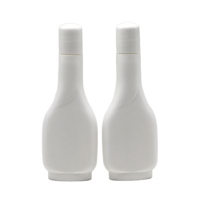 Bottiglia liquida piatta in HDPE da 100 ml per lozione ginecologica versatile multifunzionale