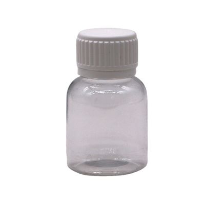 Cappuccio a prova di manomissione Bottiglia di sciroppo per tosse in PET da 50 ml per l'olio lubrificante per la conservazione di liquidi orali