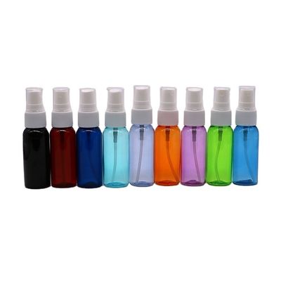 Bottiglia di plastica per spray liquido in PET da 30 ml Bottiglia vuota per spray di profumo per imballaggi cosmetici