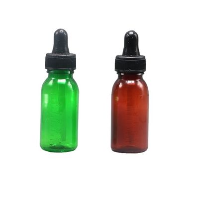 Reagente medico bottiglia di olio essenziale in plastica PET da 60 ml con disegno sterile e logo personalizzato
