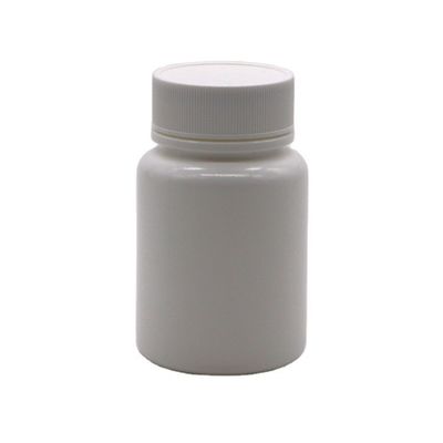 80 ml di bottiglia medica in HDPE con tappo a vite per pillole capsule compresse campioni gratuiti forniti ora