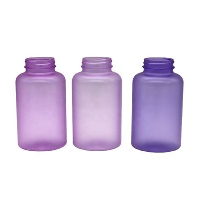 Contenitori per farmacia in plastica PET di tipo 400 ml Bottiglie di capsule di pillole con colore personalizzato