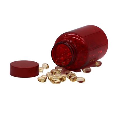 Bottiglia di farmaci in compresse di plastica vuota con cappuccio a vite CRC 175ML/CC/6OZ