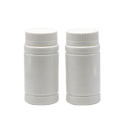 Logo personalizzato Bottiglia di plastica vuota in forma di bambù con tappo a vite per pillole Capsule Tablet Medicina Supplemento 5OZ 150ml