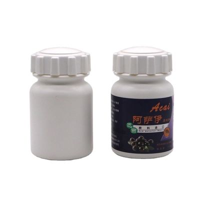 Farmacia Compressa solida Capsula Di conservazione 175 ml Bottiglia di plastica PE con coperchio