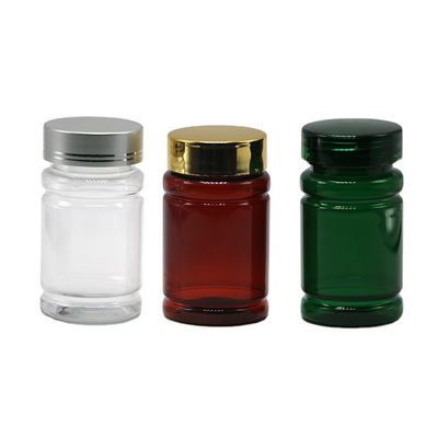 Bottiglia di 80 ml con colore personalizzato e tappi in oro e argento