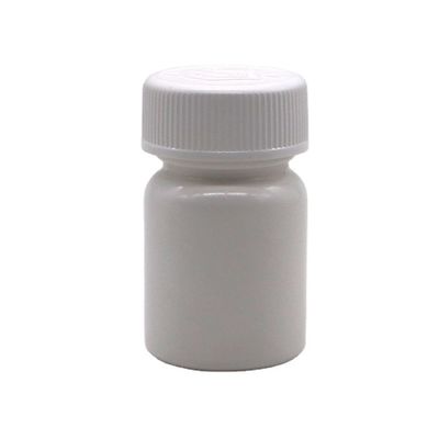 Bottiglia di plastica in HDPE di piccola capacità da 40 ml con tappo a vite e stampa di etichette personalizzate