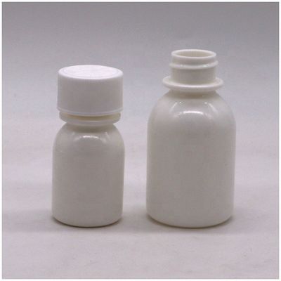 Contenitori per medicinali liquidi anti-ultravioletti sigillati opachi bianchi di tipo HDPE di plastica 60 ml/2 oz
