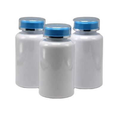 SCREW CAP PET 200 ml Farmacia con prescrizione Bottiglia di plastica bianca per contenitore di medicinali