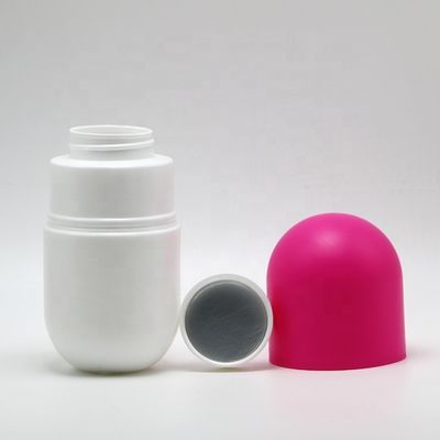 Bottiglia di plastica a forma di capsula in HDPE da 120 ml/130 ml/180 ml per integratori alimentari