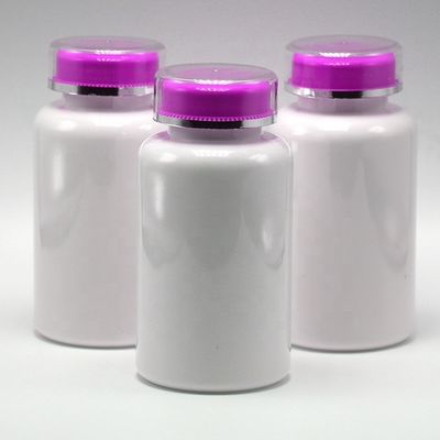 SCREW CAP PET 200 ml Farmacia con prescrizione Bottiglia di plastica bianca per contenitore di medicinali
