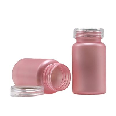 Bottiglia di pillole di plastica di grado farmaceutico di 100cc in PET con tappo a vite a prova di bambino