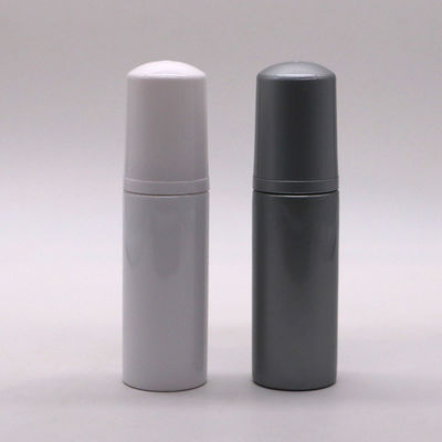 Bottiglie di plastica bianca spumante Pompa per detergente per il viso in PET Bottiglia di spumante di mousse