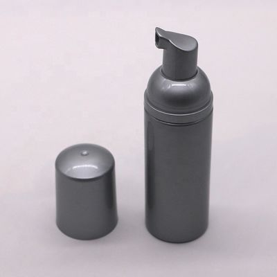 Bottiglie di plastica bianca spumante Pompa per detergente per il viso in PET Bottiglia di spumante di mousse