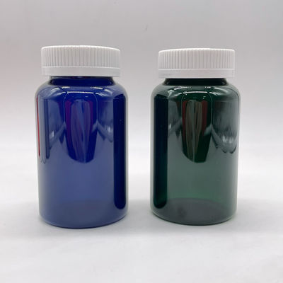Adesivi per etichette a colori personalizzati PET Plastica 225ml 7.5oz Contenitore per medicinali con tappo