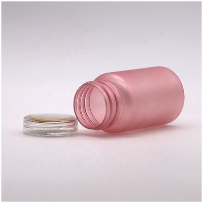 Bottiglia di pillole di plastica di grado farmaceutico di 100cc in PET con tappo a vite a prova di bambino
