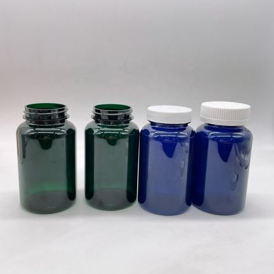 Adesivi per etichette a colori personalizzati PET Plastica 225ml 7.5oz Contenitore per medicinali con tappo