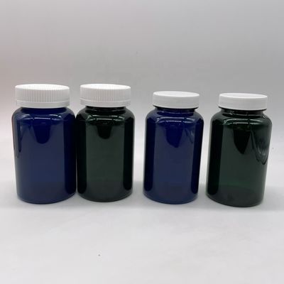 Adesivi per etichette a colori personalizzati PET Plastica 225ml 7.5oz Contenitore per medicinali con tappo
