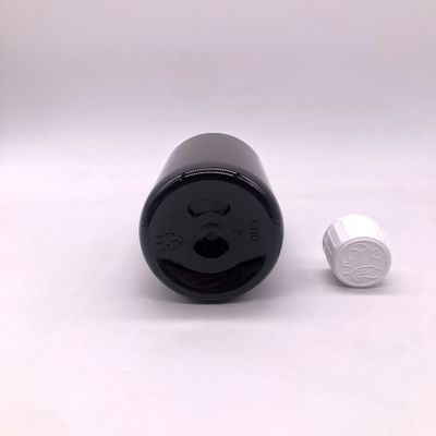 Materiale del colletto in PET Medicina liquida Contenitore di integratori di vitamine con tappo a prova di bambini