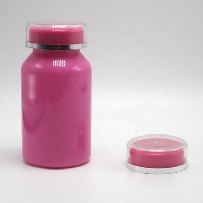 Logo personalizzato Bottiglia di plastica in PET da 150 ml per imballaggi e pillole di superficie industriale