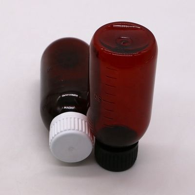 Bottiglia con tappo a vite in PET da 100 ml per il supplemento liquido di sciroppo di acero