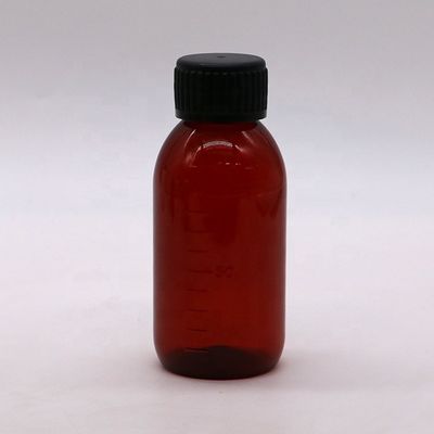 Bottiglia con tappo a vite in PET da 100 ml per il supplemento liquido di sciroppo di acero