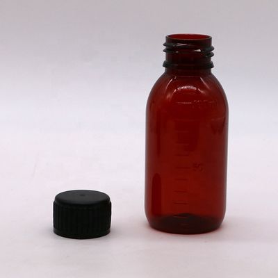 Bottiglia con tappo a vite in PET da 100 ml per il supplemento liquido di sciroppo di acero