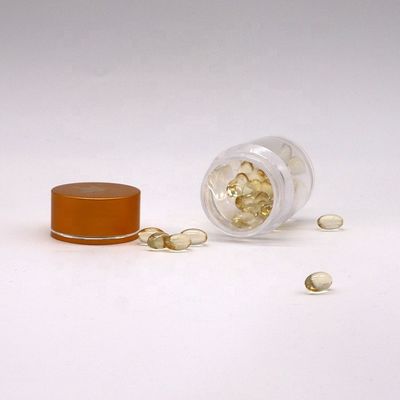 Farmacia Farmacia compresse contenitore 30 ml doppio strato PS Bottiglia di plastica con coperchio in alluminio