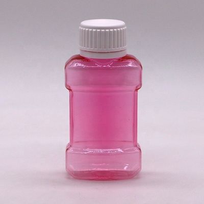 Stampa a colori personalizzata Bottiglia di plastica in PET da 75 ml per lavaggio della bocca