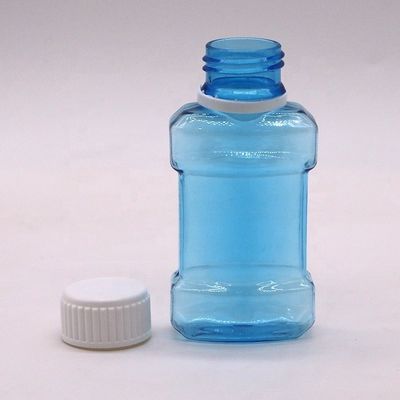 Stampa a colori personalizzata Bottiglia di plastica in PET da 75 ml per lavaggio della bocca