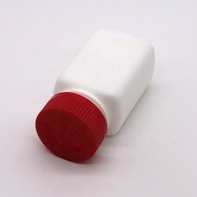 Bottiglia in HDPE a colori personalizzati da 120 ml per la soluzione di stoccaggio di medicinali solidi e in polvere