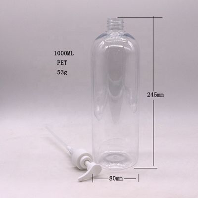1L PET Fine Spray Plastic Trigger Foaming Mist Bottle per industria e impianti Mister