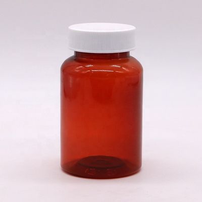 Bottone PET a 200 ml per contenitore di medicinali a forma di cilindro trasparente