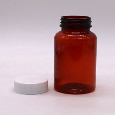Bottone PET a 200 ml per contenitore di medicinali a forma di cilindro trasparente