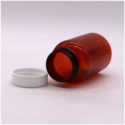 Bottone PET a 200 ml per contenitore di medicinali a forma di cilindro trasparente