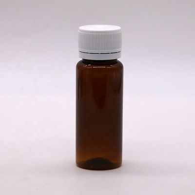 Materiale del corpo PET Bottiglia di liquido di plastica da 50 ml per imballaggi medici e liquidi orali