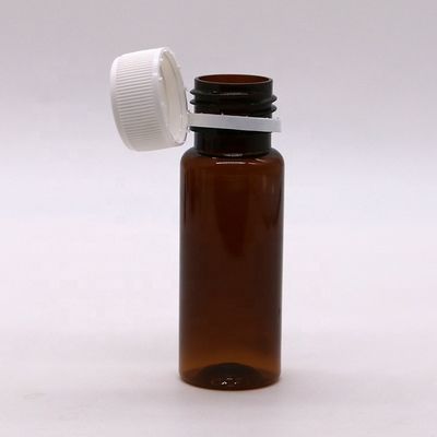 Materiale del corpo PET Bottiglia di liquido di plastica da 50 ml per imballaggi medici e liquidi orali