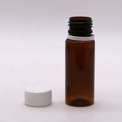 Materiale del corpo PET Bottiglia di liquido di plastica da 50 ml per imballaggi medici e liquidi orali