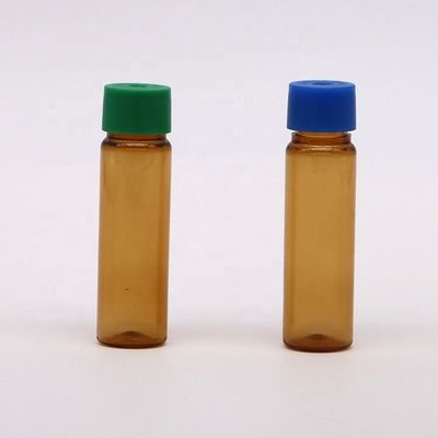 Cappotto di sicurezza 10ml PET Bottiglia di plastica Amber per medicinali per liquidi orali Collare Materiale PET Forma rotonda