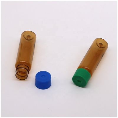 Cappotto di sicurezza 10ml PET Bottiglia di plastica Amber per medicinali per liquidi orali Collare Materiale PET Forma rotonda