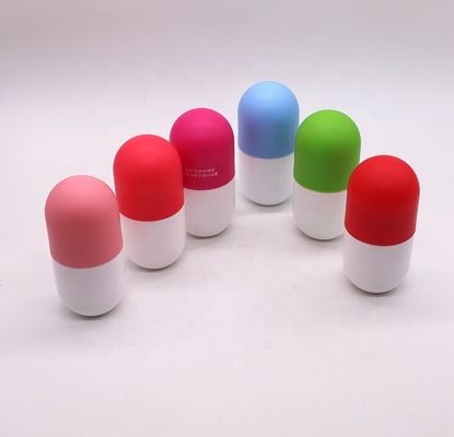 Cappuccio a vite 180 ml Bottiglie di plastica opache vuote per capsule in polvere solida Contenitore di pillole