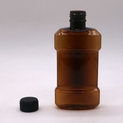 Colore personalizzabile 250 ml di collutorio orale liquido in PET Tipo di sigillamento della bottiglia in plastica