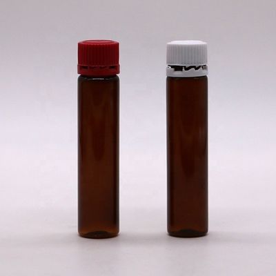 Bottiglia per liquidi orali in plastica in PET 20ML/20CC con tappo a prova di manomissione per prodotti sanitari
