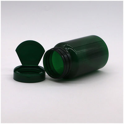 PET 150ml Bottiglia bocca larga Bottiglie vuote di plastica 5oz Contenitori di capsule con tappo flessibile