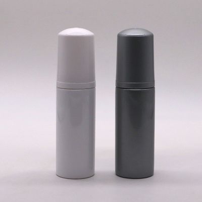 Imballaggio in plastica Mini Bottiglia da viaggio Bottiglia di schiuma PET Mousse da 50 ml con logo personalizzato