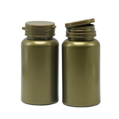 150 ml PET vuoto in plastica in polvere solida Bottiglie chimiche per medicinali con tappo a anello di estrazione