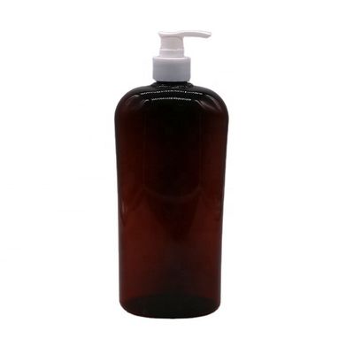 Flascia di shampoo/lozione a color personalizzabile a vite 750ml PET per materiale di stampa a crema