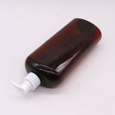 Flascia di shampoo/lozione a color personalizzabile a vite 750ml PET per materiale di stampa a crema