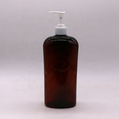 Flascia di shampoo/lozione a color personalizzabile a vite 750ml PET per materiale di stampa a crema